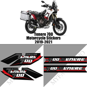  Už Yamaha Tenere 700 Motociklo Degalų Bako Trinkelėmis Lipdukas Raštas Atveju Lipdukai TENERE 700 Bako Lipdukai T7 T700 2019-2021